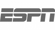 ESPN Logo - Grey Font