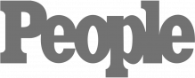 People Magazine Logo in Grey Font