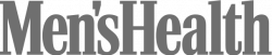 Men's Health Logo in Grey Font